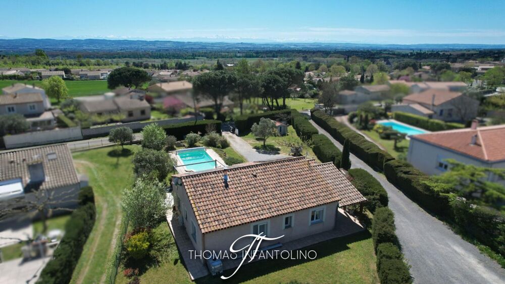 EN EXCLUSIVITE - PLAIN PIED - 4 CHAMBRES - PISCINE - PANNEAUX SOLAIRE