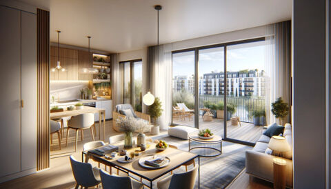 Dpt Haute Garonne (31), à vendre LABEGE appartement T4 de 84 m² avec terrasse 328199 Labge (31670)