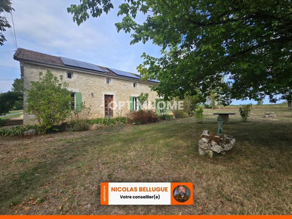 Vente Maison Maison en pierre, 2 ha et piscine avec revenus locatifs Saint aubin de cadelech