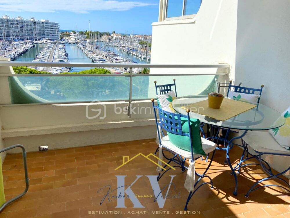 Vente Appartement T2 vue Mer et Port Carnon plage