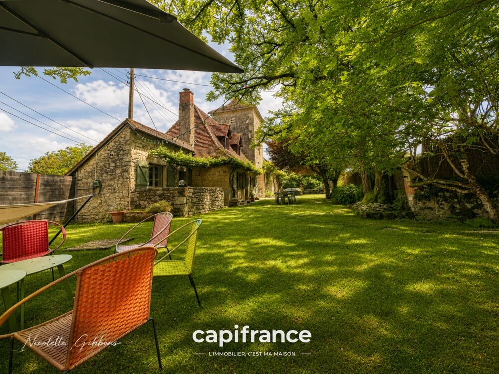 Charmante Maison en pierres,à vendre 6 chambres secteur Carennac Betaille