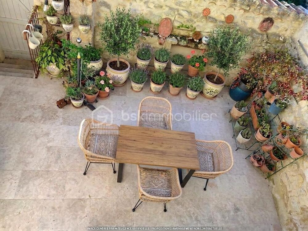 Vente Maison Coup de cœur - Maison de village de caractère 6 pièces 138 m² -Dans le Triangle d'Or Mas d auvignon