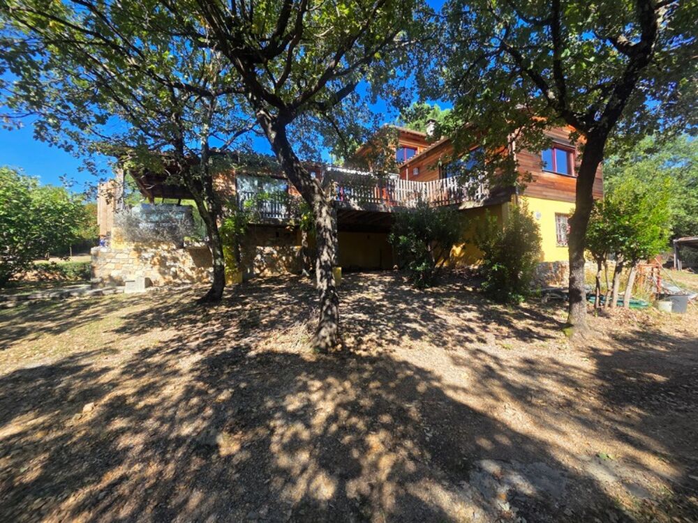 DURFORT (30170) A vendre Maison à ossature bois  153 m² habitables environ sur 4000 m² de terrain et 189m² d'annexes