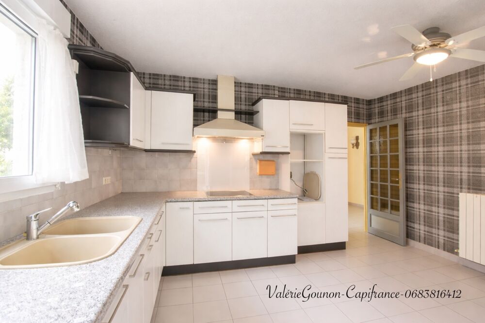 Vente Maison Maison à vendre 5 pièces JUVIGNAC (34),4 Chambres,130 m2, Terrain 645m2, Jardin,Sous-Sol total-Garage double-Piscine Juvignac