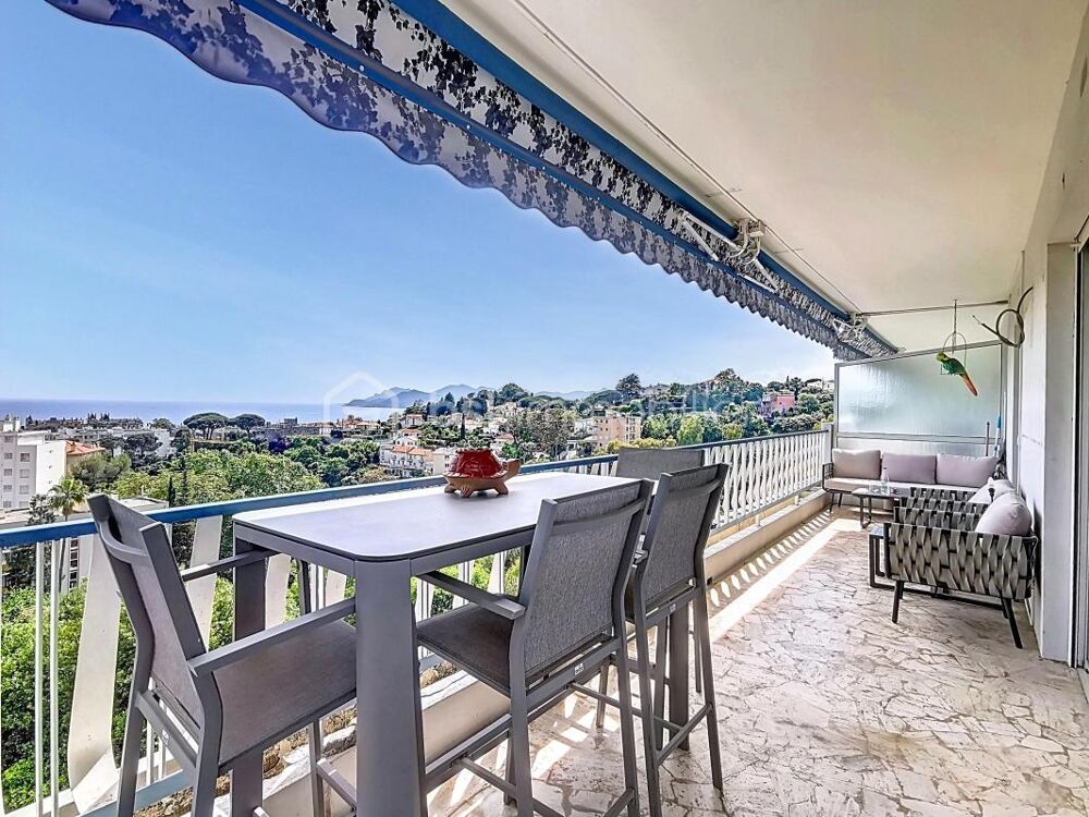 Vente Appartement CANNES Stanislas – APPARTEMENT RÉNOVÉ 95M² AVEC VUE MER – DOUBLE GARAGE Cannes