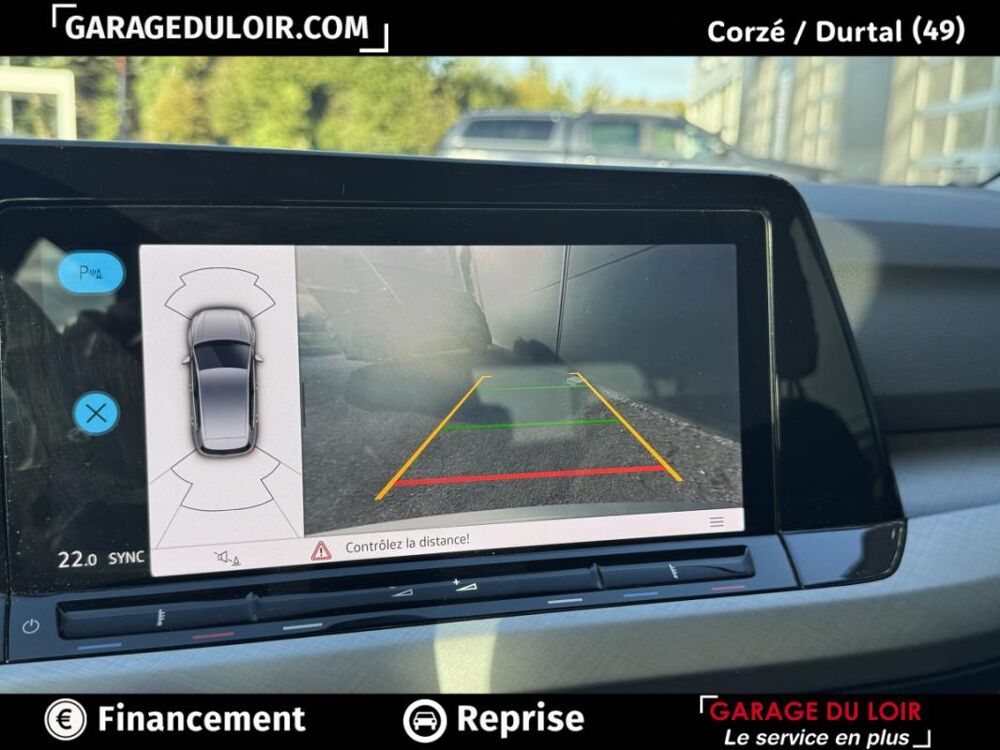 Golf VIII 2.0 TDI SCR 115 DSG LIFE BUSINESS 2022 occasion 49140 Corz&eacute;