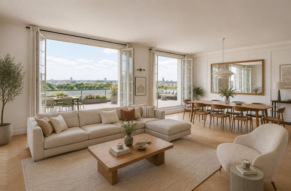 Vente Appartement *ETAGE ELEVE + TERRASSE 50m2 - 2 PARKINGS - Proche Métro Ligne 4 Montrouge