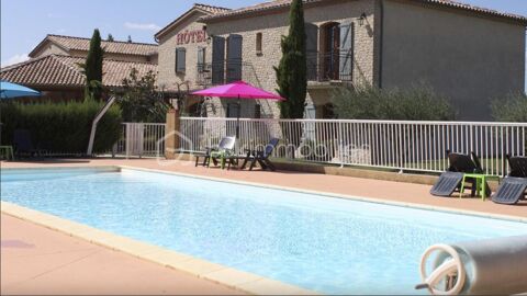   Fonds de commerce Hôtel Restaurant 3 étoiles rentable aux portes de l'Ardèche méridionale 