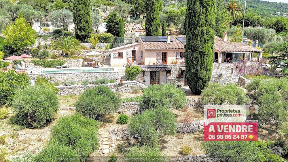 Vente Maison PROPRIETE PROVENCALE VUE MER Peymeinade