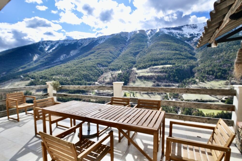 Dpt Alpes de Haute Provence (04), à vendre Proche Annot Maison de charme en pierres 6 pièces 110 m² Terrasse, Vue