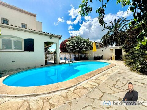 Villa 5 pièces avec piscine et garage 625000 Mauguio (34130)