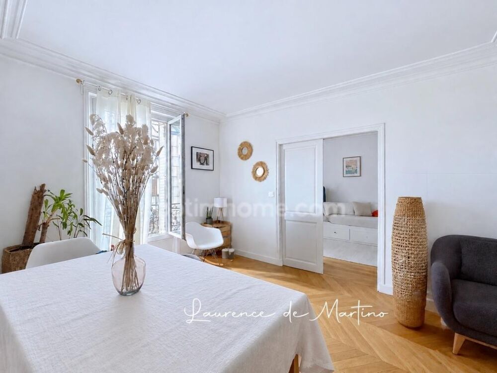 Vente Appartement LEVALLOIS-PERRET – 56 M² 3 PIÈCES – 2 CHAMBRES OU BUREAU – CENTRE-VILLE – MÉTRO L3 À 7 MIN – GARDIEN Levallois perret