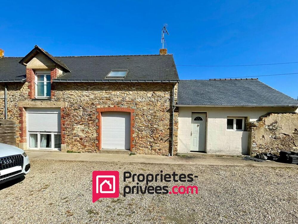 Maison en pierre en campagne