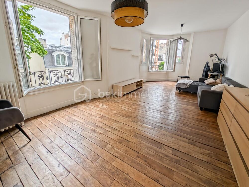 Vente Appartement BEL APPARTEMENT F2 (F3 possible) VINCENNES CENTRE: CACHET ET LUMINOSITE! 6 MINUTES A PIEDS DE L'AVENUE DU CHATEAU, DE LA MAIRIE, Vincennes