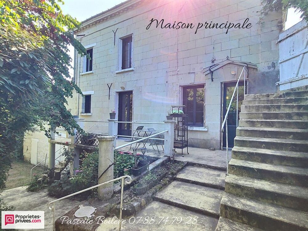 Maison + gîte en bord de Loire - Varennes sur Loire (49730)