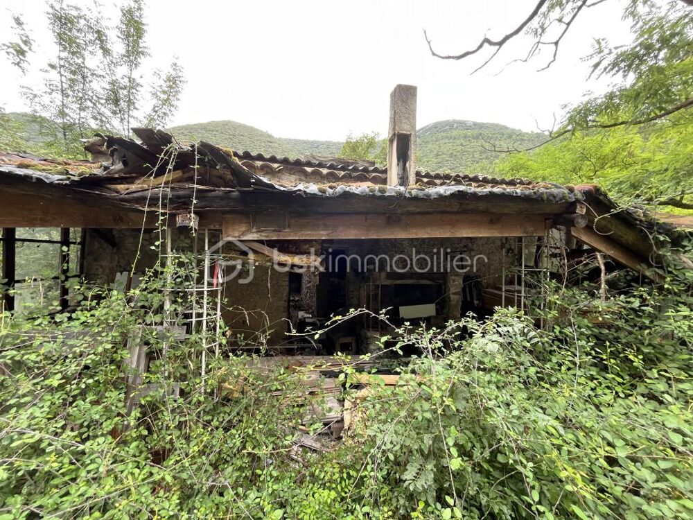 Vente Terrain SAINT-LÉGER-DU-VENTOUX – 3 799 m² avec ancienne bâtisse, source et dépendance – 60 000 € HAI Saint leger du ventoux