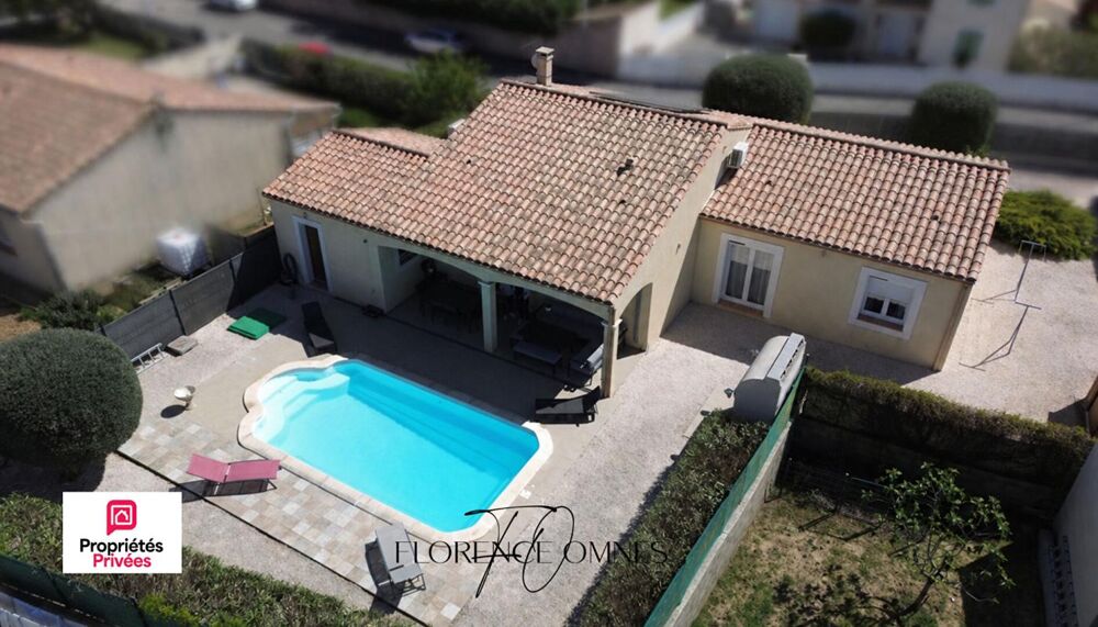 TREBES - VILLA 114M2 - PLAIN-PIED AVEC PISCINE - 3 chambres - 2 SDB