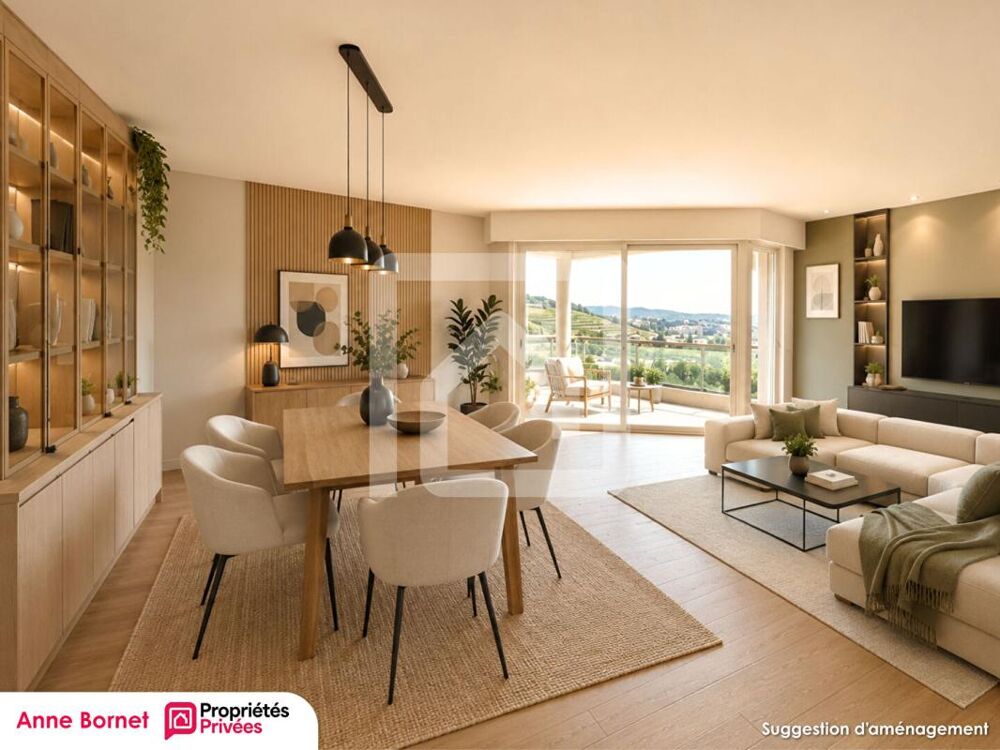 Vente Appartement Appartement 4 pièces 106 m2, terrasse, balcon, garage fermé, cave Grasse