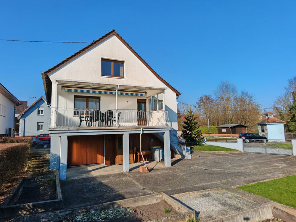 Vente Maison Maison 7 pièces - 4 chambres - Sous sol - Terrain 8.5 ares Geudertheim