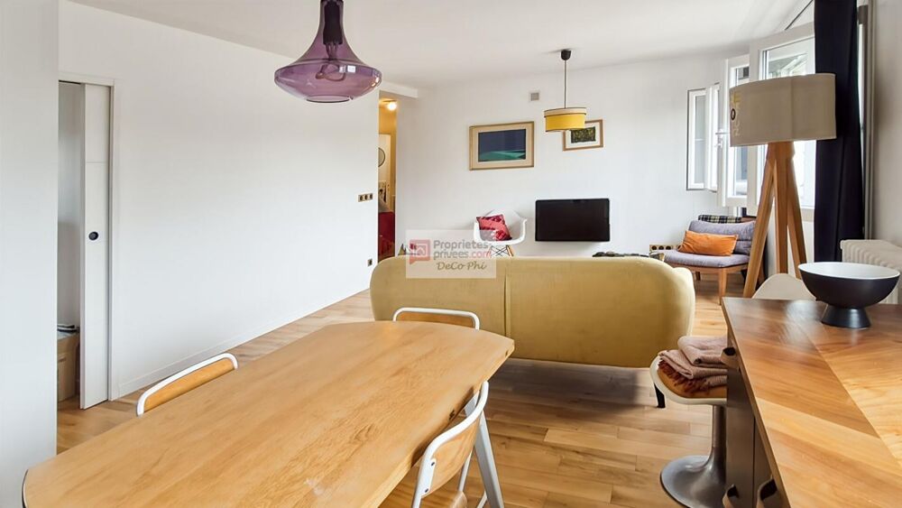 Appartement en TBE 3 pièces 62 m2 calme et vue dégagée