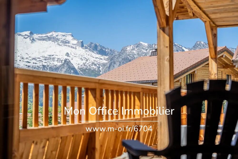 Vente Chalet Référence : 6704-TCA. - Ensemble de 2 chalets neufs - DPE A et B - TVA récupérable - Frais de notaire à 2,5% - Mobilier inclus Manigod