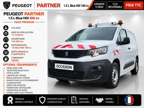 Annonce voiture Peugeot Partner 11500 €