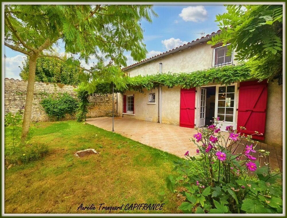 Maison à vendre 7 pièces LES EGLISES D'ARGENTEUIL (17) /3 Chambres, jardin, dépendances + STUDIO INDEPENDANT