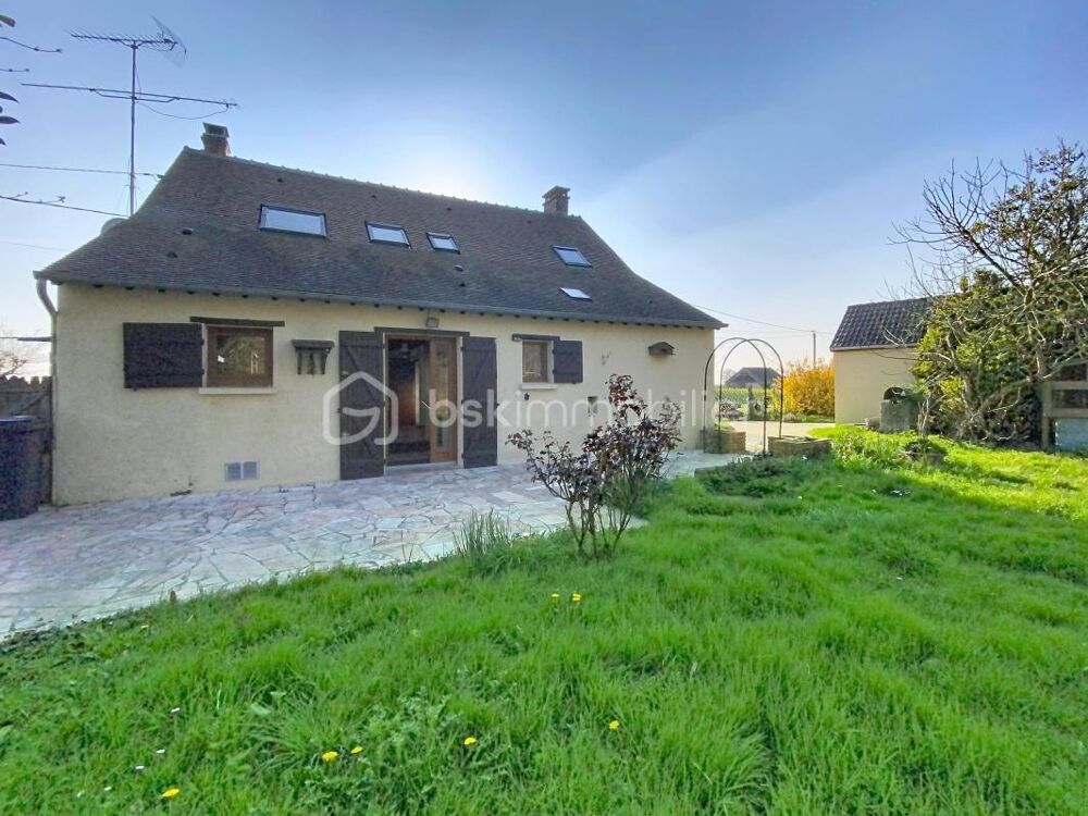 Maison de campagne 95 m² avec dépendance aménagée, garage et puits  Douchy-Montcorbon