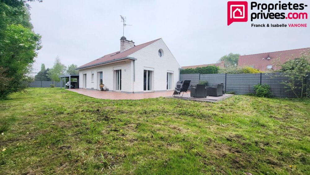 Vente Maison Maison Individuelle type plain pied - 3 chambres - jardin - garage - cave - 82 m² habitables (120m² utiles) Perenchies