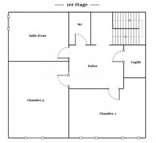 Location Maison Maison familiale,  129m2, quatre chambres,  2 salles de bain Cazaubon