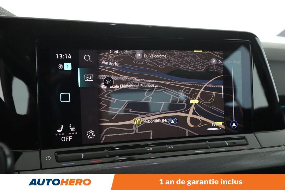 Golf VIII 1.4 Hybrid Rechargeable OPF DSG6 204 ch 2021 occasion 92130 Issy-les-Moulineaux