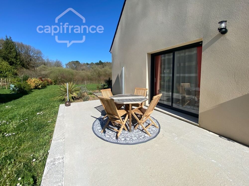 Maison contemporaine 2023, 120 m, 4 chambres - Port Folleux à Nivillac (56130)