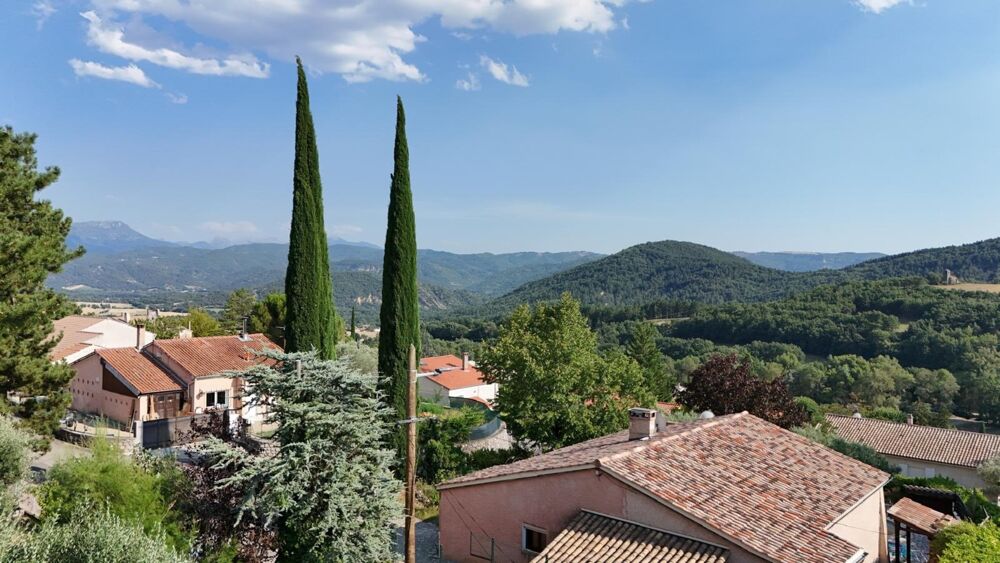 Vente Maison MIRABEAU (04) – Maison de plain-pied – 3 chambres – Véranda – Garage – Terrain 606 m² – Plein Sud Mirabeau