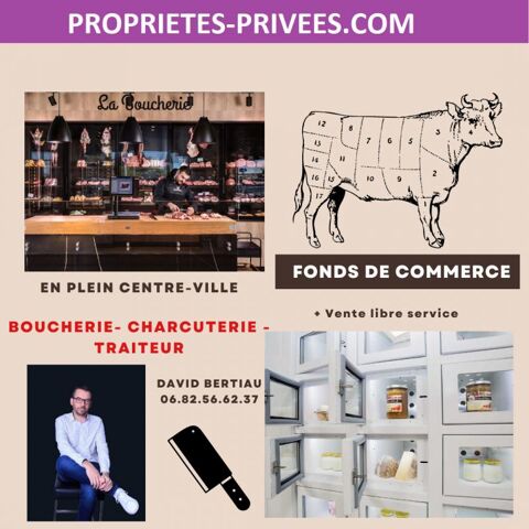 SECTEUR RENNES - BOUCHERIE CHARCUTERIE TRAITEUR  180 m&sup2; 519990 35000 Rennes