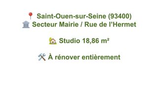  Appartement � vendre 1 pi�ce 19 m�