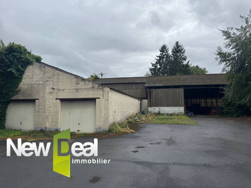 ENSEMBLE IMMOBILIER / MAISON HANGAR ET GARAGES / BEUVRY LA FORET