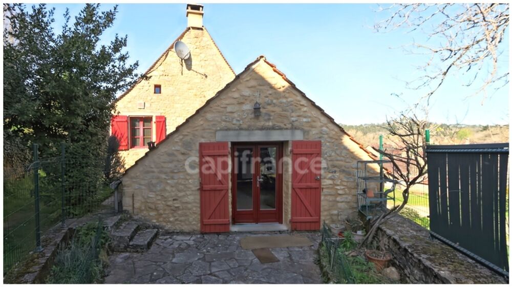Maison de caractère avec vue château  Milhac