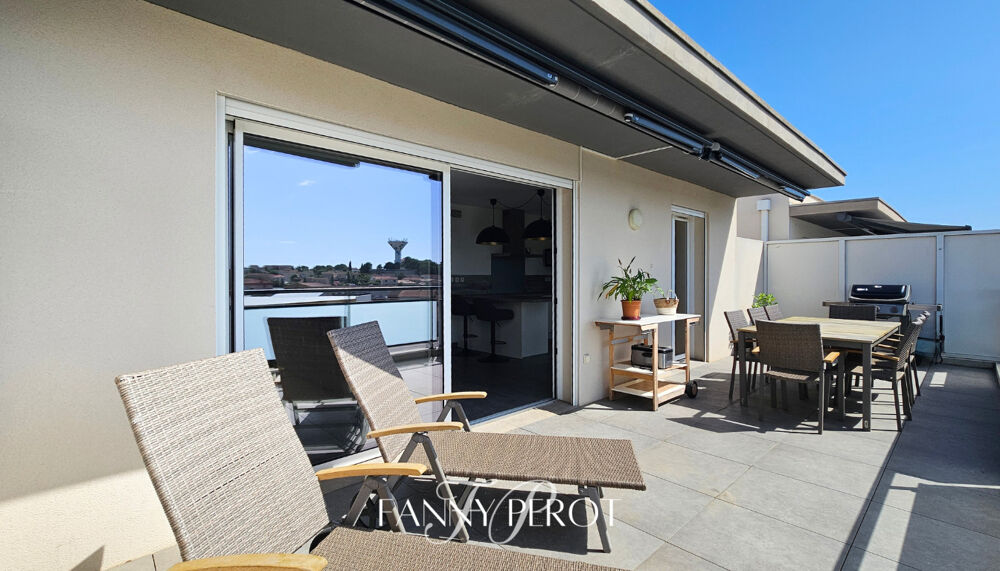 Appartement Saint Cyprien 4 pièces 98 m2 avec terrasses et garage