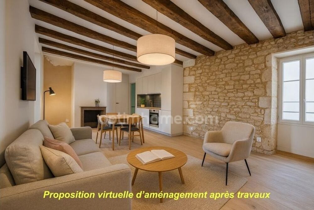 Vente Maison Immeuble de plus de 250 m� � r�nover - potentiel de 4 � 5 appartements � cr�er � Preuilly sur Claise (37) ! Preuilly sur claise