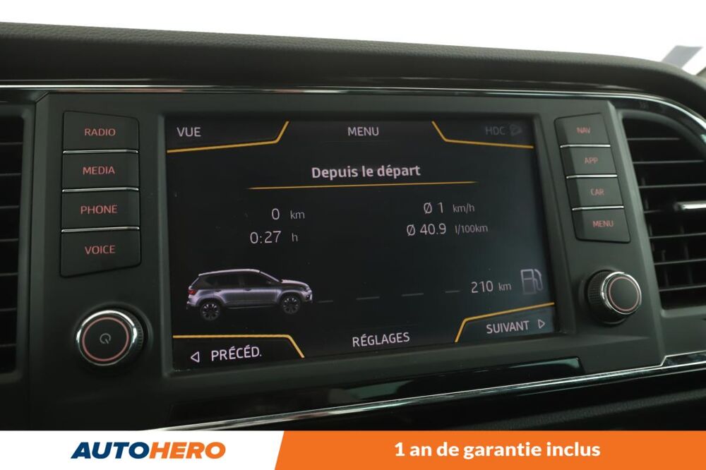 Ateca 2.0 TDI 4Drive Xcellence DSG7 190 ch 2017 occasion 92130 Issy-les-Moulineaux
