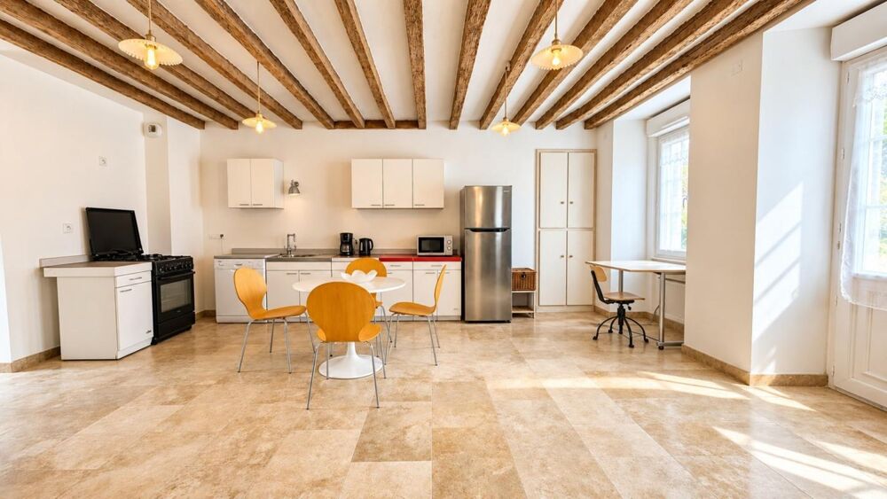 Vente Maison Maison de caractère 180 m² rénovée par architecte (travertin, laine de bois) sur jardin 700 m² - À l'orée de la forêt Belleme