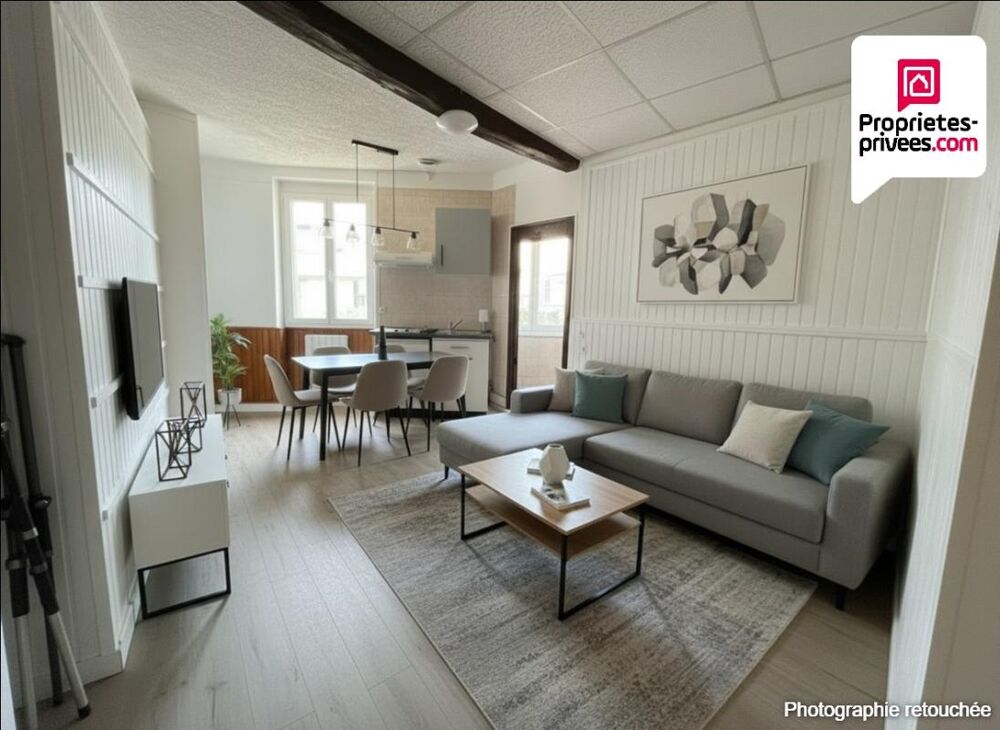 Appartement NONANCOURT 1 pièce(s) 22 m2 centre ville 1er étage 48000 FAI