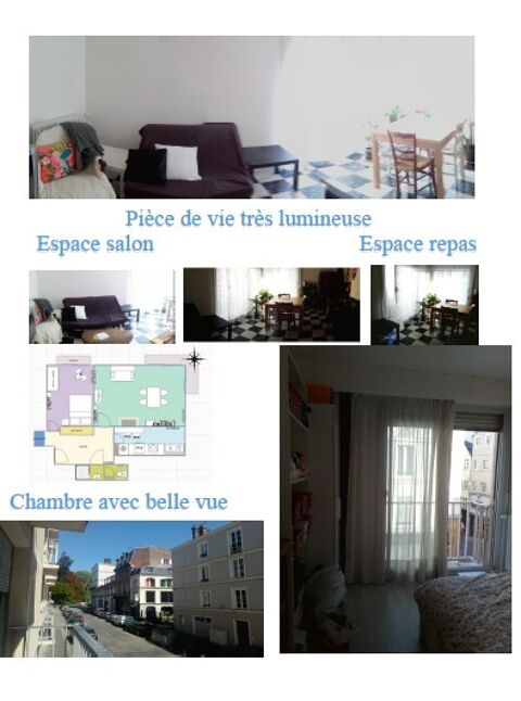  Appartement  louer 2 pices 49 m