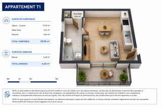 Appartement 1 pièce 26 m² · à Maromme · 26 m² · 114 100 €