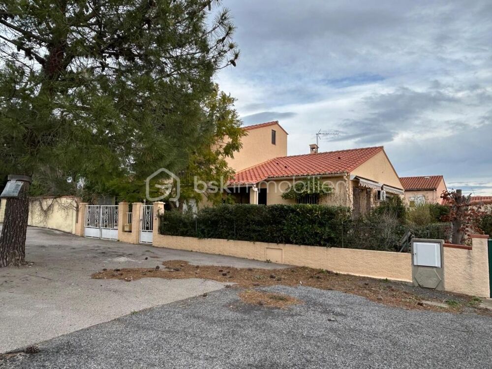 Maison 95 m²  Terrain 387 m²  Bages (66670)