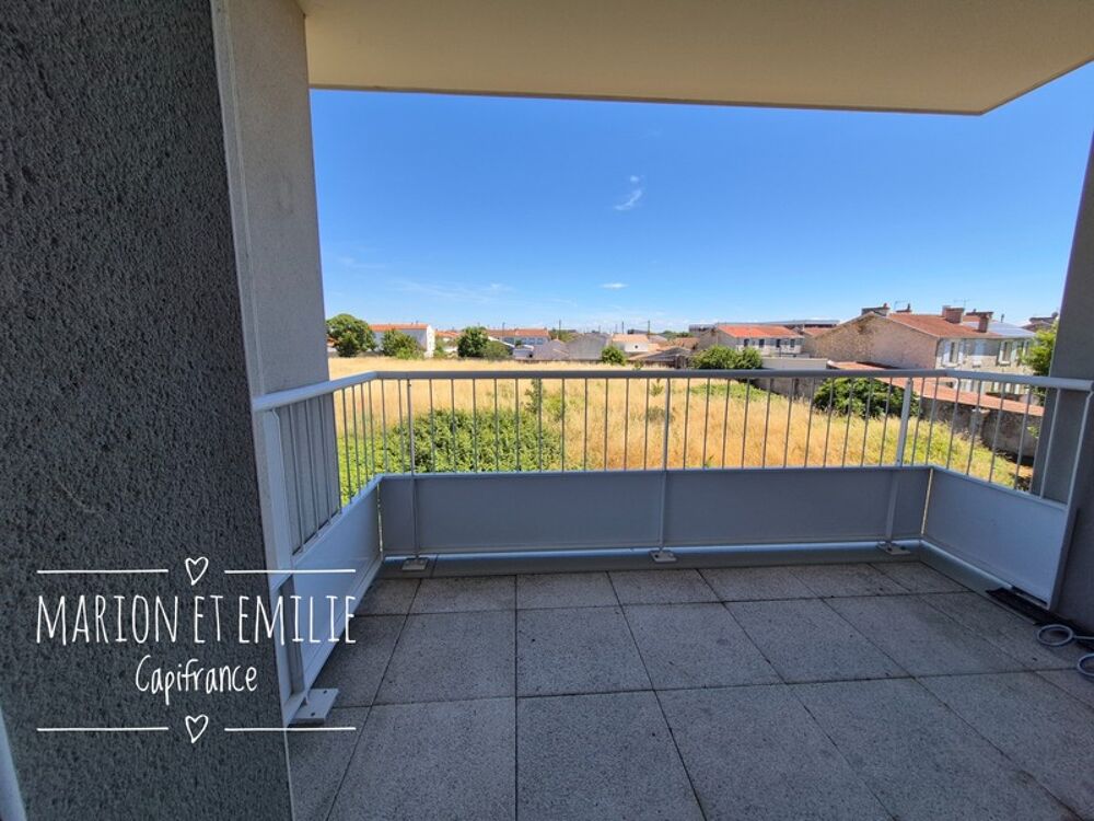 Appartement à vendre LA ROCHELLE - 1 chambre - balcon couvert - place de stationnement