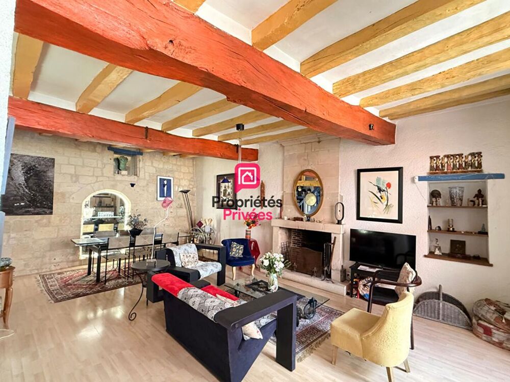 Maison Chinon Centre Ville 8 pièce(s) 250 m2 - Cour intérieur