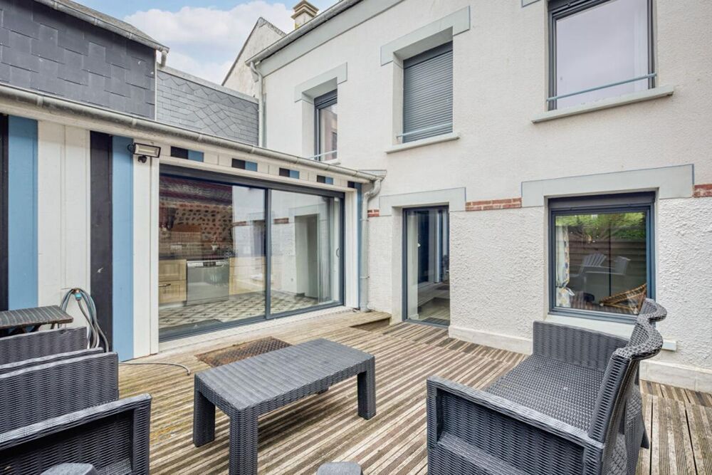 Vente Maison Yportaise avec plage et commerces à pied/aucun travaux/meublé/terrasse Yport