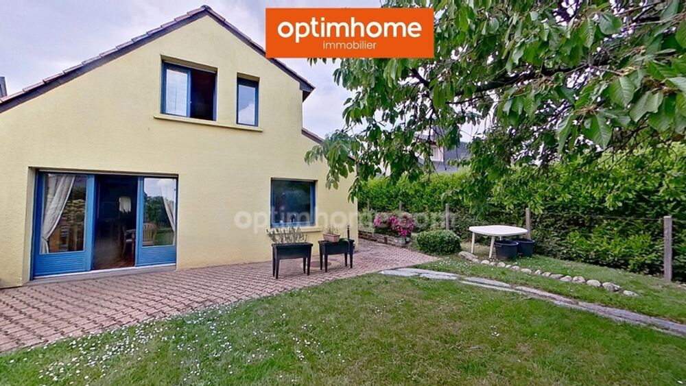Maison 135 m²  4 chambres +2 bureaux  Jardin sud au calme  Redon
