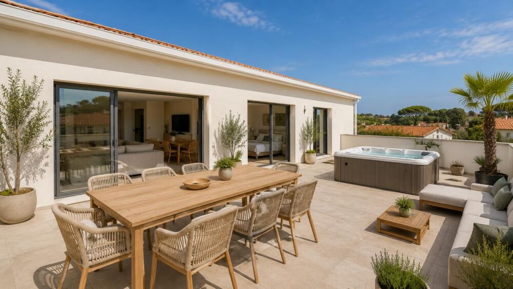 **T4 D'EXCEPTION AVEC 112 m² DE TERRASSE**